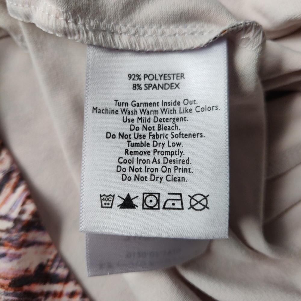 Eddie Bauer Women's Aster Crossover Dress Dusty Rose Large - Picture 8 of 9